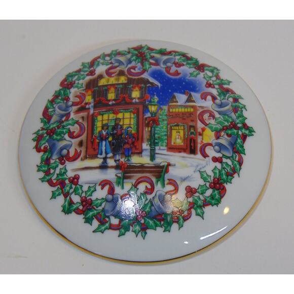 Heritage House Music Box Melodies of Christmas Silver Bells 1992 Works Japan0 - Picture 3 of 12